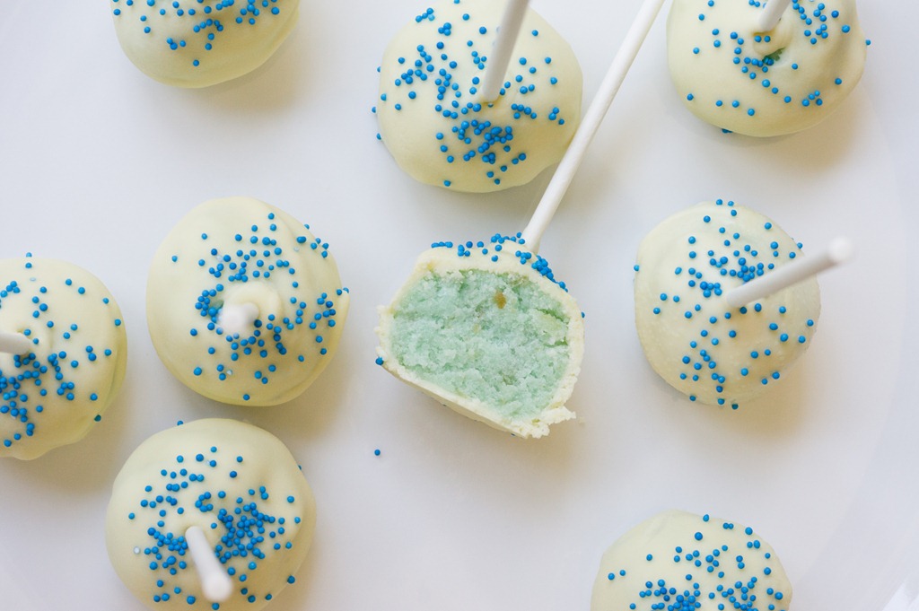 Baby Blue Cake Pops & A Virtual Baby Shower!