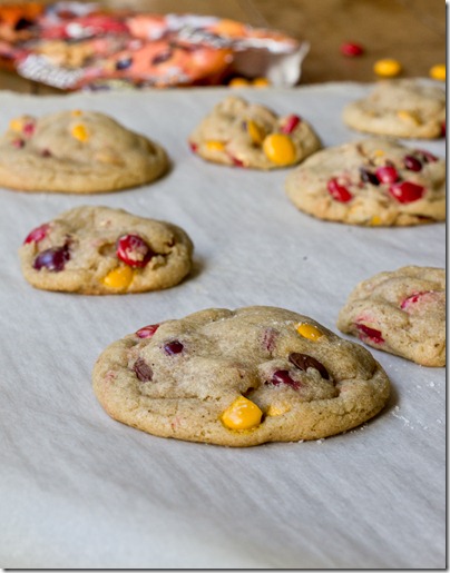 Salted Brown Butter M&M Cookies