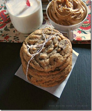 Peanut Butter & Cinnamon Chocolate Chunk Cookies