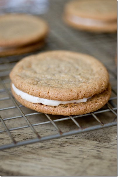 Cookie Butter & Salted Caramel Cookie Sandwiches - most popular recipe of the week!