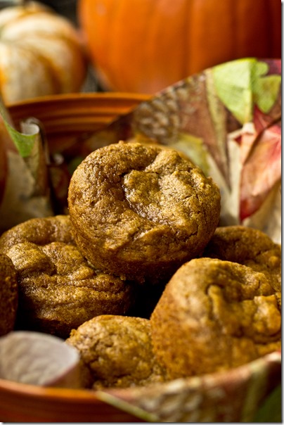 Gluten-Free Pumpkin Muffins Made with Quinoa Flour {Gluten-Free, Dairy-Free}
